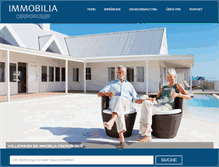 Tablet Screenshot of immobilia.net